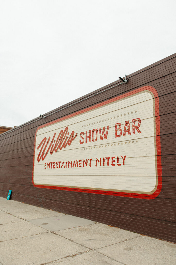 Willis Show Bar in Detroit 