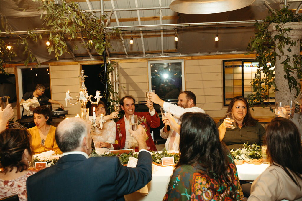 A Greenhouse at Goldner Walsh wedding reception