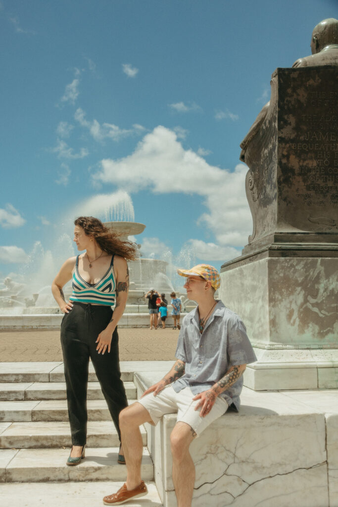 Editorial engagement photo in Belle Isle