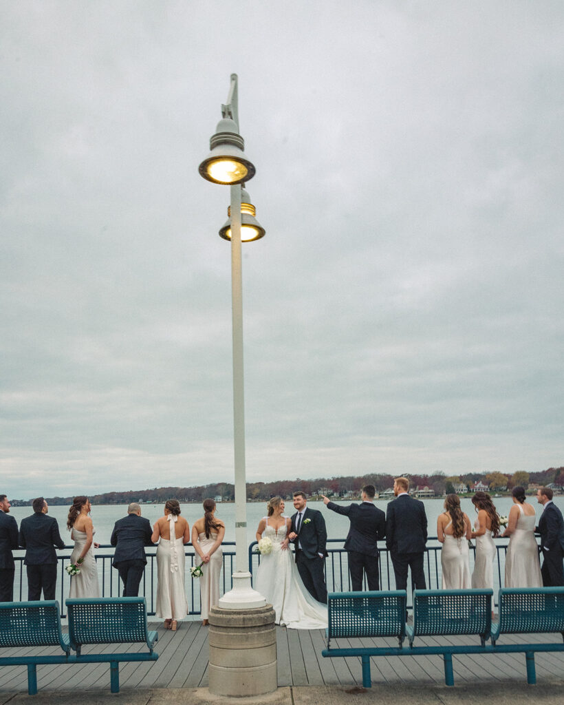 Wedding party portraits 