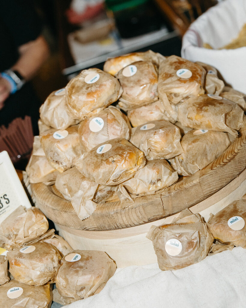 Mini cheeseburgers from a Michigan wedding reception.
